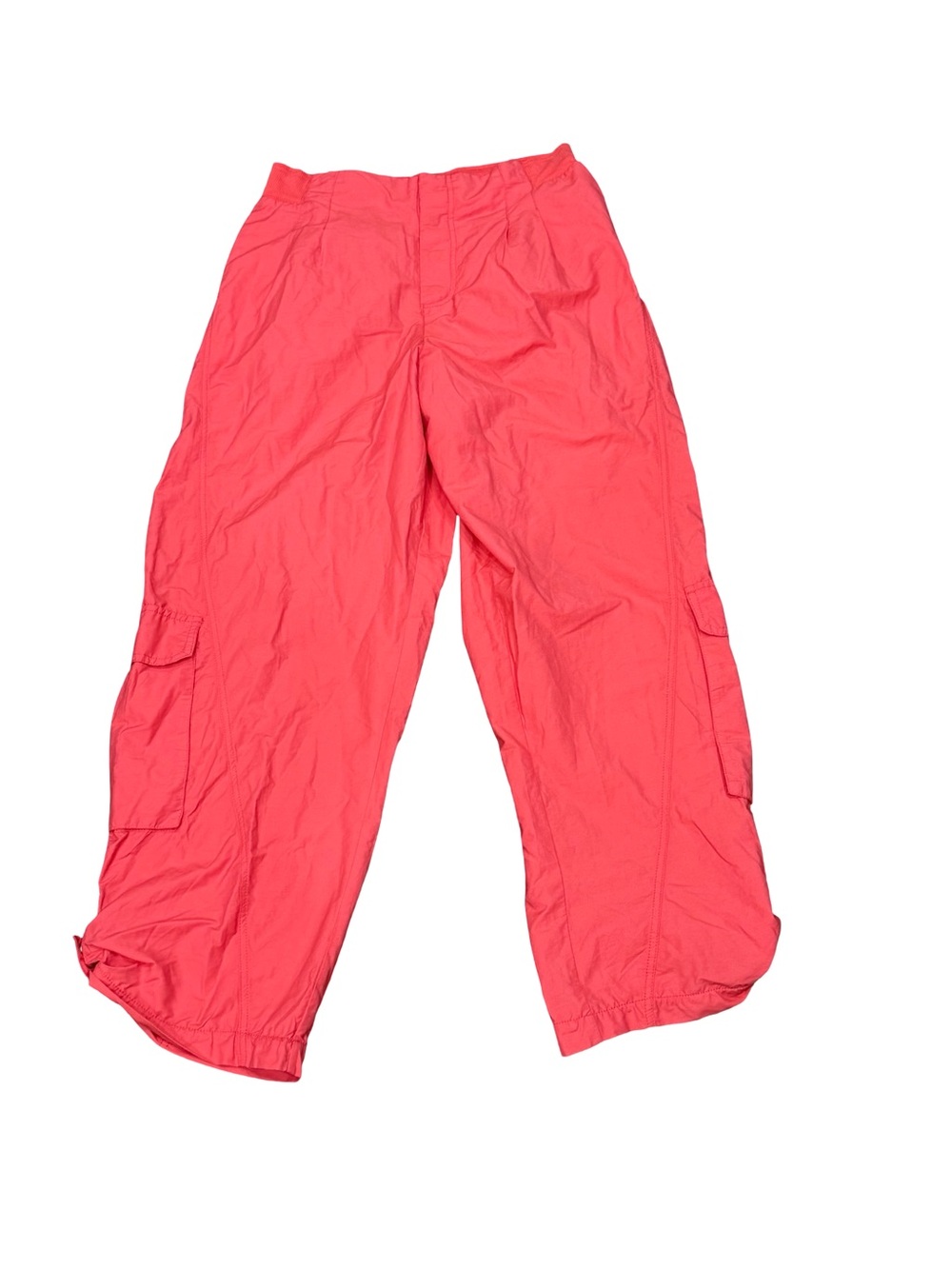 ⚡️ Free People Movement Mesmerize Me Cargo Pants Cherry Crush Size XL - Picture 4 of 16